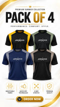 Pack of 4 T-shirts (Random color's)